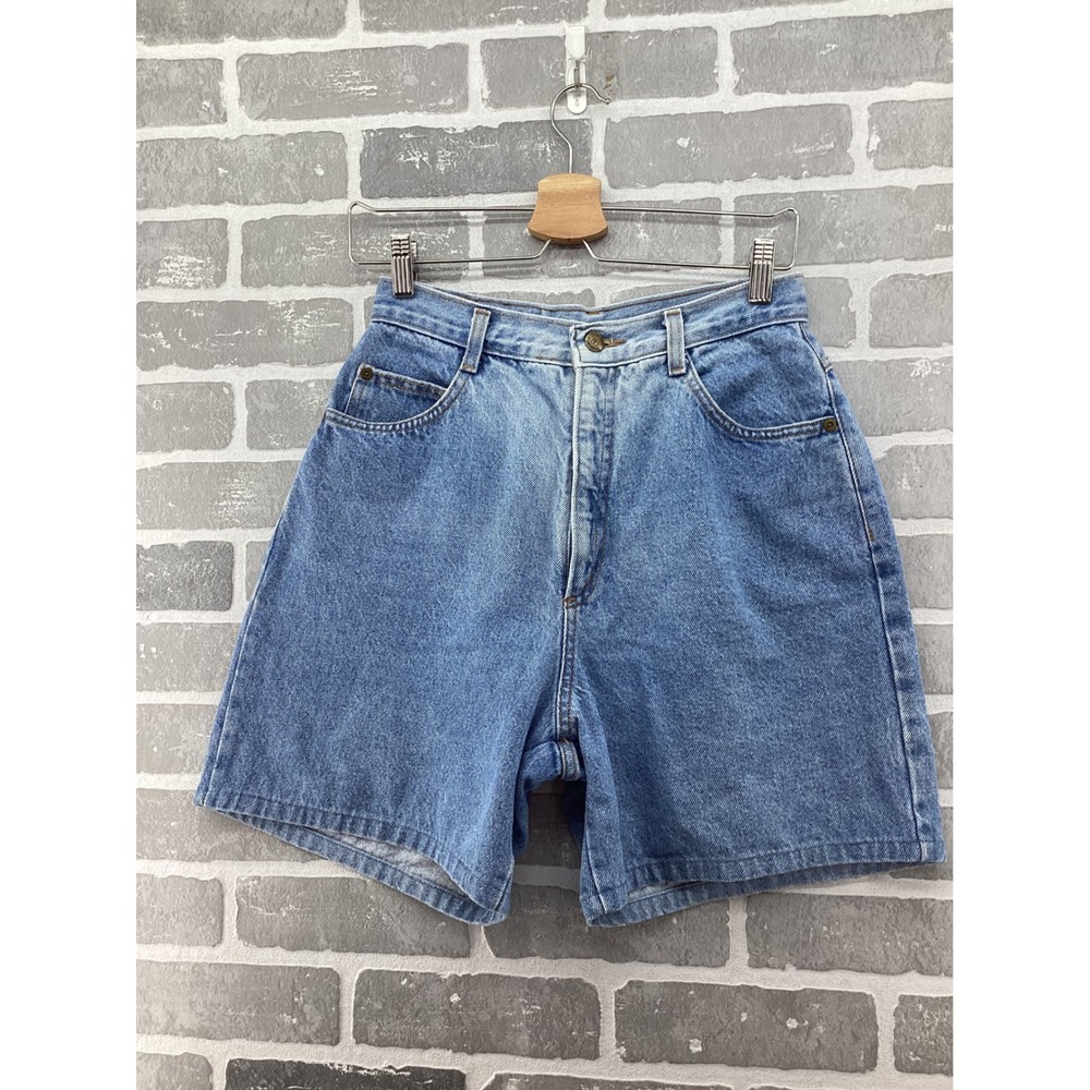 Vintage Hunt Club Womens High Waisted Denim Shorts Medium Wash Made in USA Sz 10